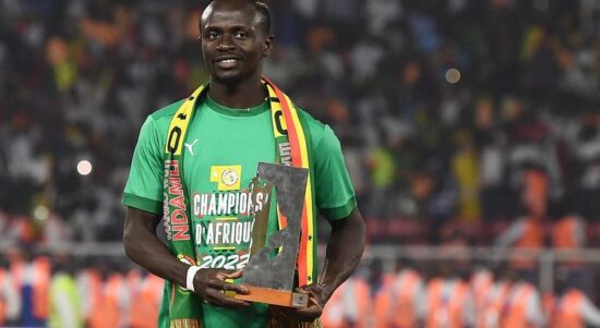 Sadio Mane pemain Senegal (Foto AFP).