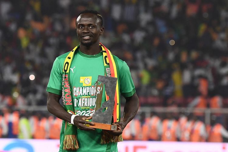 Sadio Mane pemain Senegal (Foto AFP).