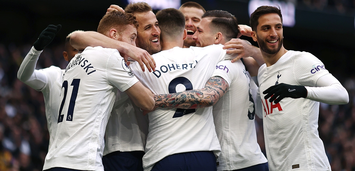 Selebrasi skuad Tottenham Hotspur (Foto Tottenhamhotspur.com).