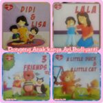 Buku Cerita Anak karya Ari Budiyanti. Text in English. Photo by Ari