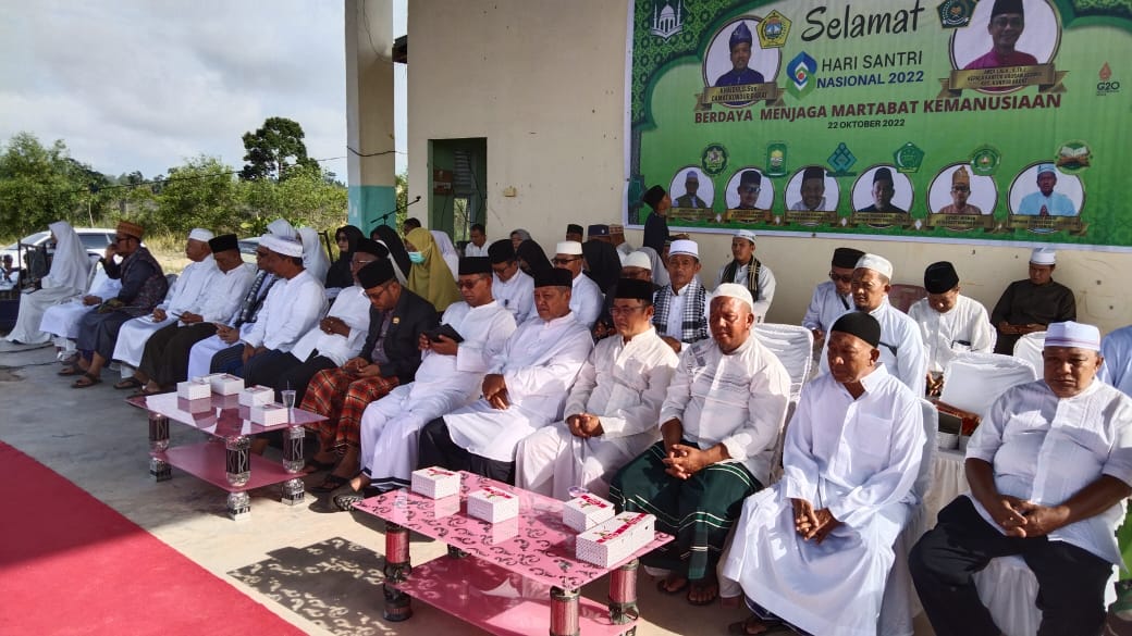 Upacara Bendera dalam Rangka Hari Santri Nasional