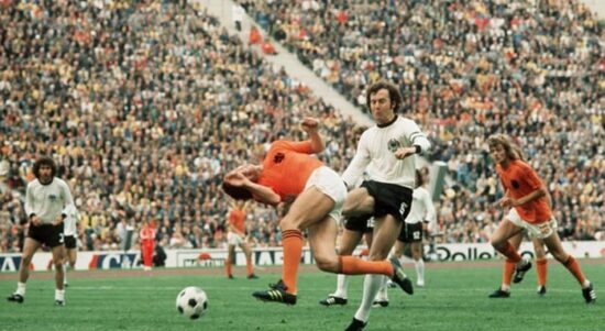 Final Piala Dunia 1974 di Munich (Foto Reuters).