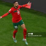 (Youssef En-Nesyri/Pencetak gol kemenangan melawan Portugal Dok: afpforum.com)