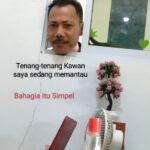 Dibawa senyum aja